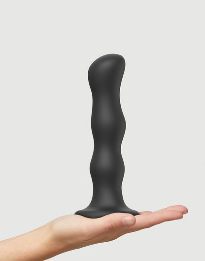 Strap-On-Me Anal Dildo /Buttplug Geisha Balls avec boules rotatives - noir