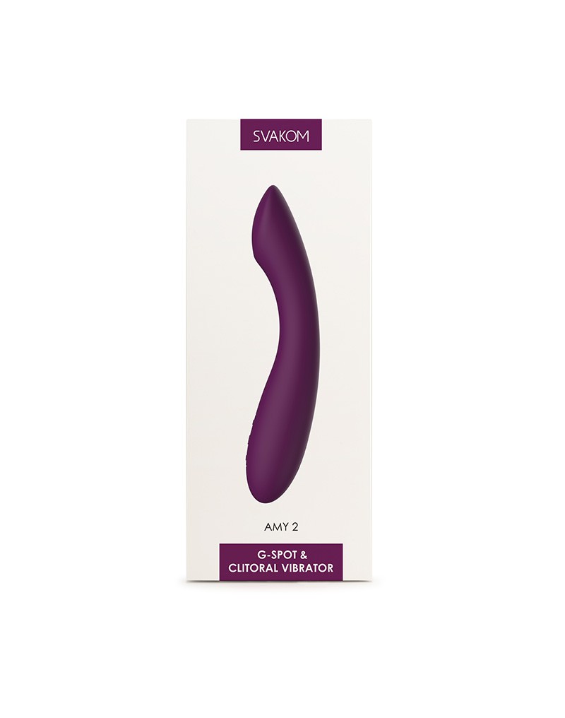 Svakom Flexibele G-Spot Vibrator AMY 2 - paars