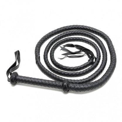 Arabische Bullwhip 250 cm zwart - Erotiekvoordeel.nl