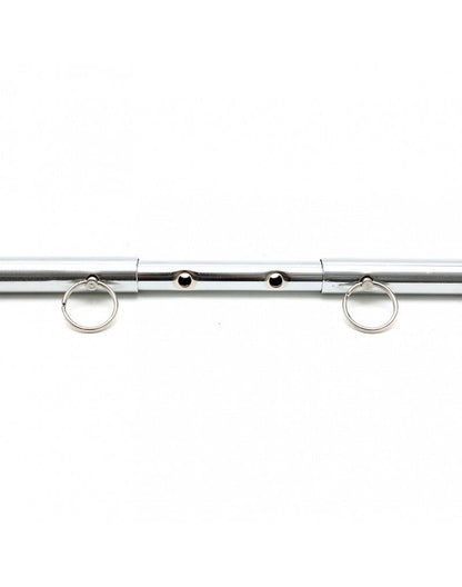 BDSM Spreader bar / spreidstang met boeien - verstelbaar 55-85 cm