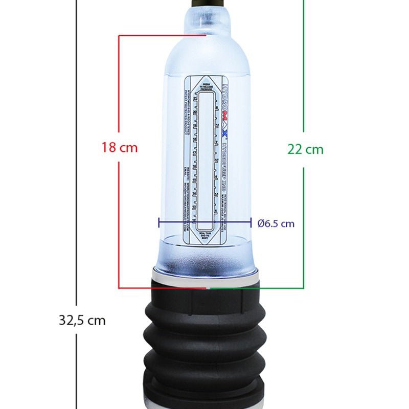 Bathmate Hydroxtreme 9 - transparant - penispomp - Erotiekvoordeel.nl