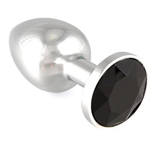 Buttplug XS met zwart kristal - Erotiekvoordeel.nl