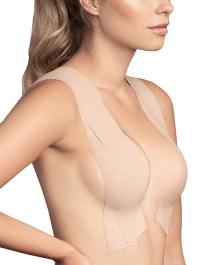 Bye Bra Body Tape Borstenliftend voor cup A tot F+ - nude - Erotiekvoordeel.nl