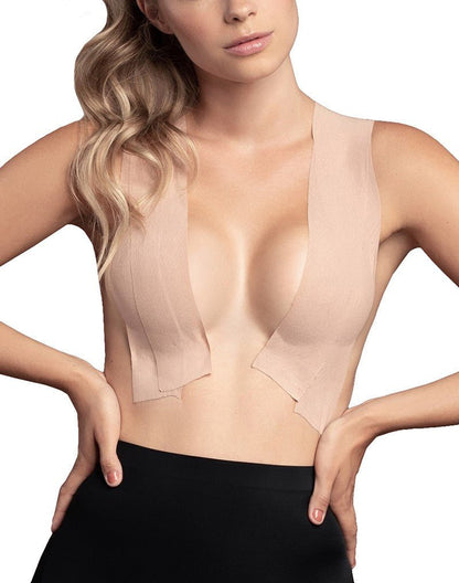 Bye Bra Body Tape Borstenliftend voor cup A tot F+ - nude - Erotiekvoordeel.nl