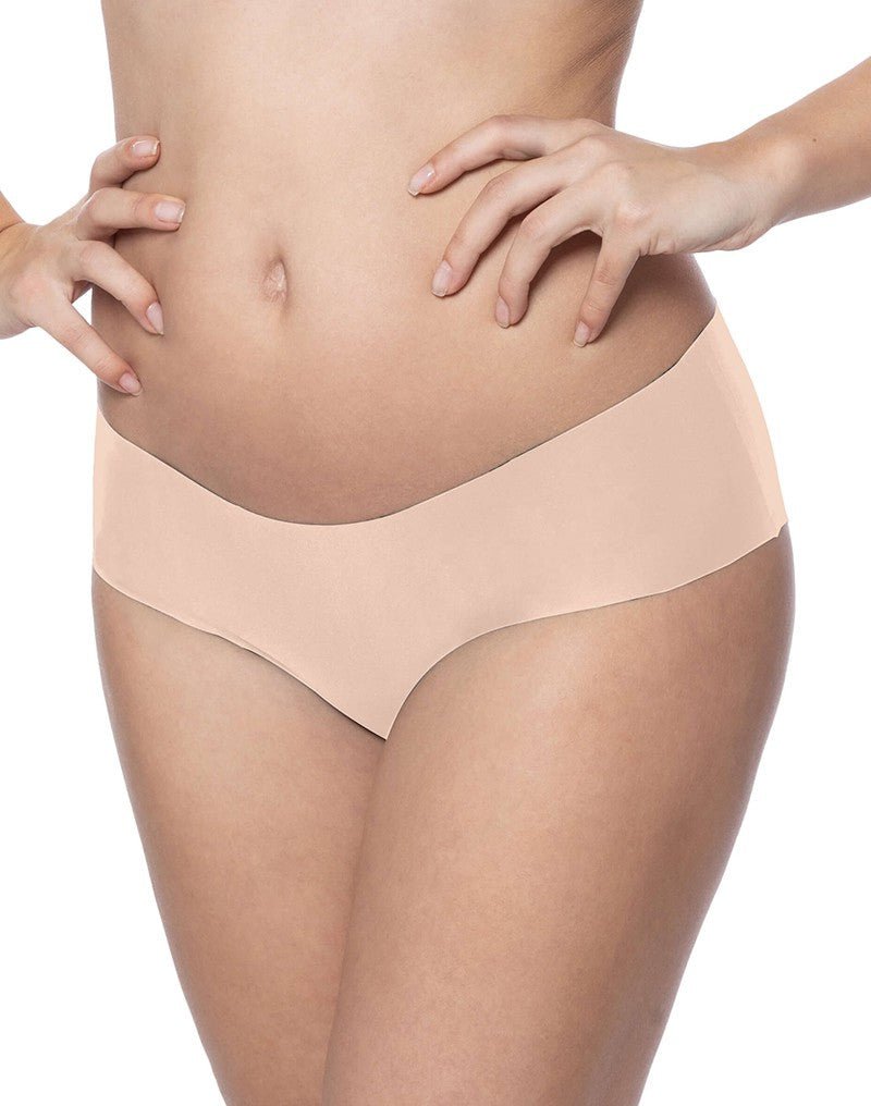 Bye Bra Invisible Hipster 2 pack - nude en zwart - Erotiekvoordeel.nl