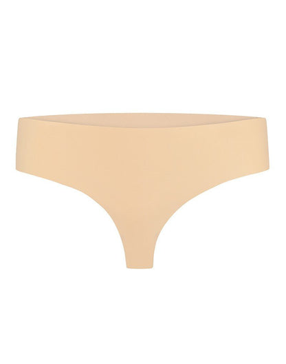 Bye Bra Invisible Thong | String 2 pack - nude en zwart - Erotiekvoordeel.nl