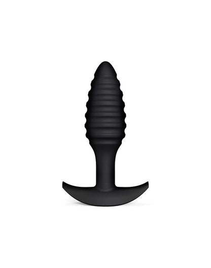 Dorcel - Buttplug - Spiraalvormige Butt Plug - Anaal Speeltje - Siliconen - Zwart-Erotiekvoordeel.nl