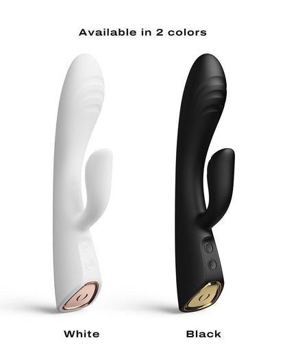 Dorcel FLEXI RABBIT Verwarmde Tarzan Vibrator - wit-Erotiekvoordeel.nl