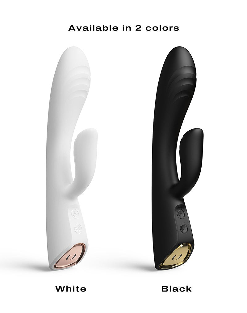 Dorcel FLEXI RABBIT Verwarmde Tarzan Vibrator - zwart-Erotiekvoordeel.nl