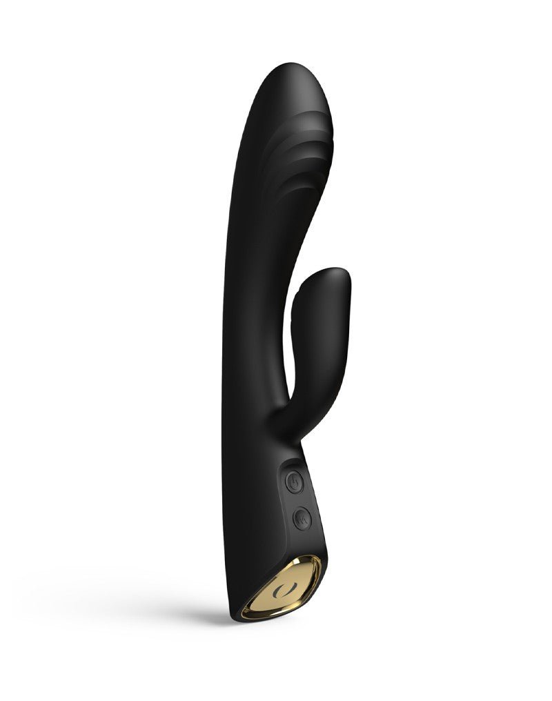 Dorcel FLEXI RABBIT Verwarmde Tarzan Vibrator - zwart-Erotiekvoordeel.nl