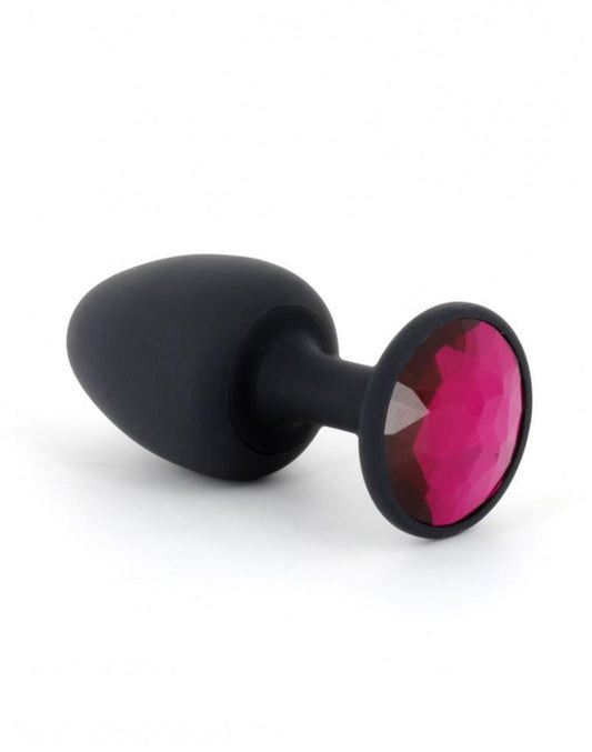 Dorcel Geisha Buttplug met bewegende metalen balletjes en paars kristal - Maat L - Erotiekvoordeel.nl