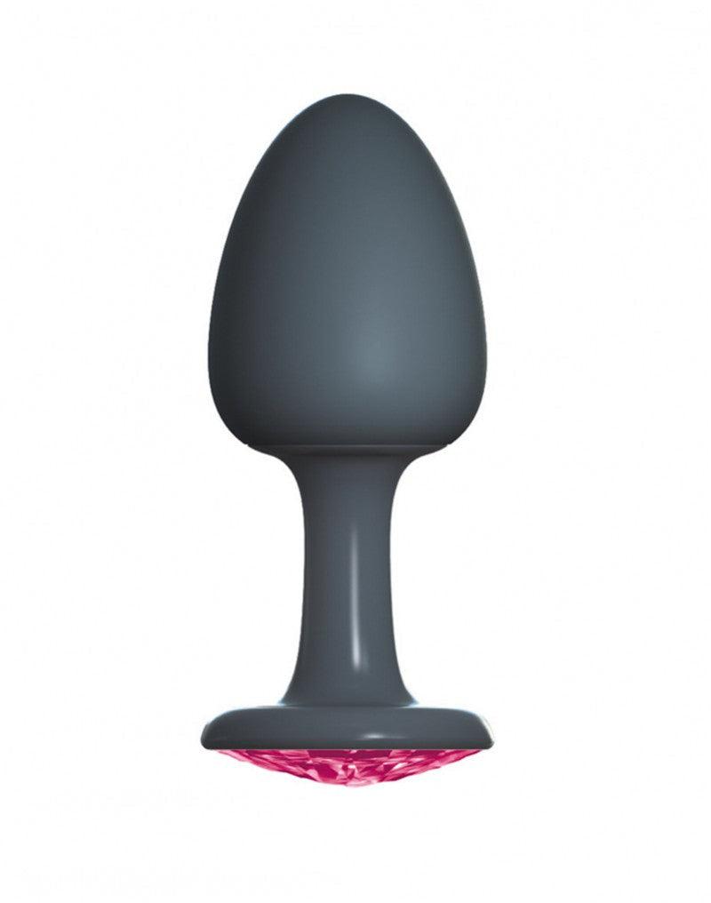 Dorcel Geisha buttplug Ruby met bewegend metalen gewichtje - Medium - Erotiekvoordeel.nl