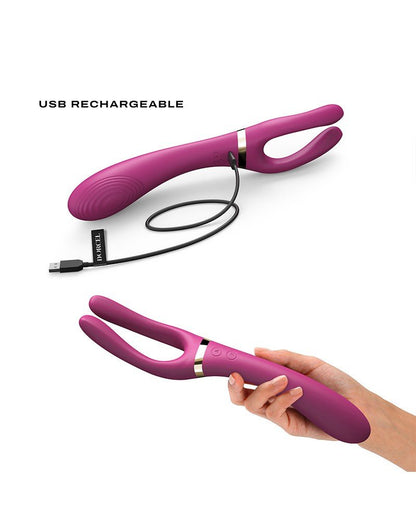 Dorcel Multi Vibrator INFINITE JOY - plum-Erotiekvoordeel.nl