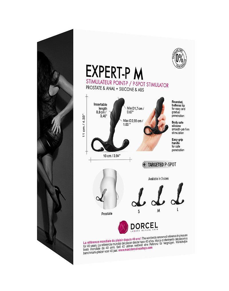 Dorcel Prostaat Plug EXPERT-P - maat M-Erotiekvoordeel.nl