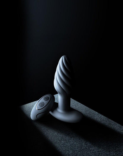 Dorcel Spin Plug - 360 Graden Roterende Vibrerende Anaal Plug - Zwart-Erotiekvoordeel.nl