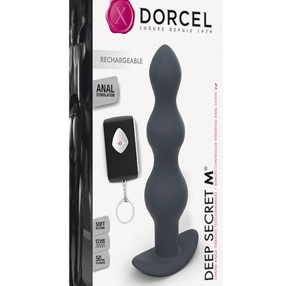 Dorcel - Vibrerende Buttplug Met Afstandsbediening Deep Secret M-Erotiekvoordeel.nl