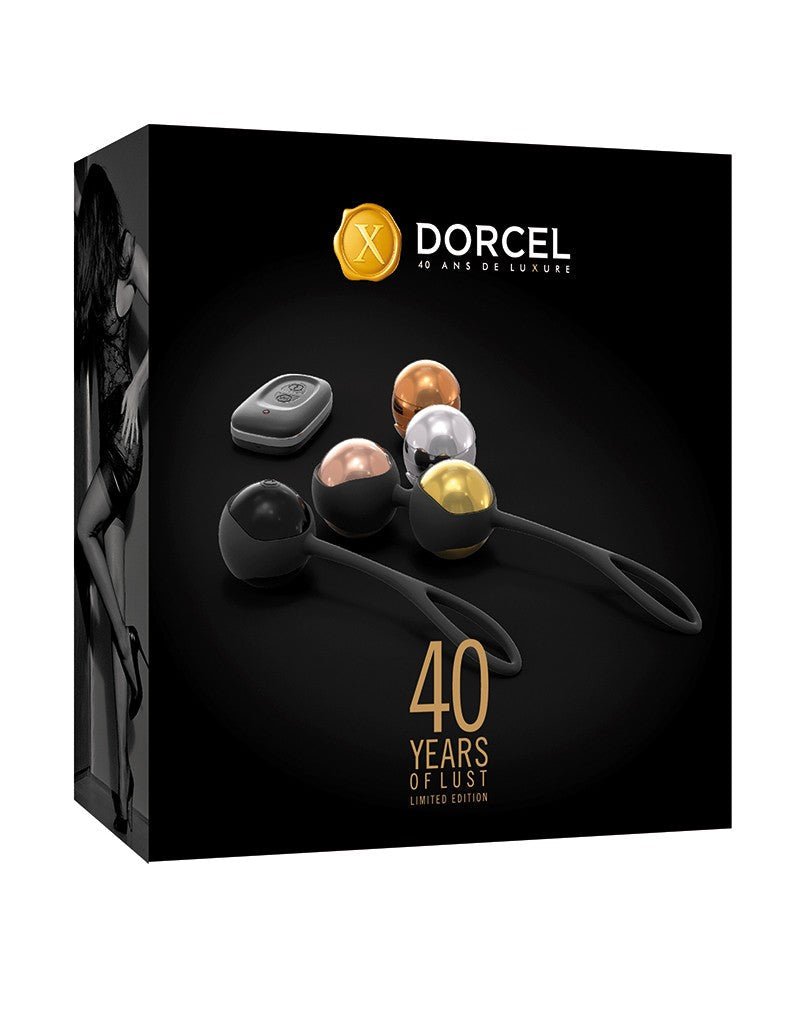 Dorcel Vibrerende Geisha Balls met afstandsbediening en verwisselbare gewichten - Erotiekvoordeel.nl