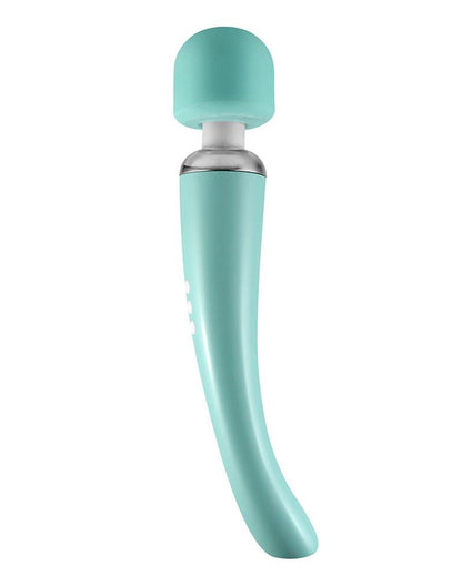 Elegance Wand Vibrator oplaadbaar - turquoise - Erotiekvoordeel.nl