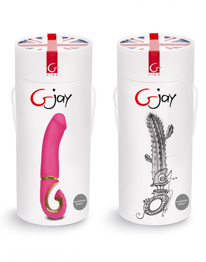 G-Vibe G-jay Vibrator van zacht bioskin materiaal - roze - Erotiekvoordeel.nl