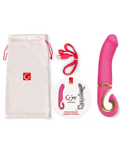 G-Vibe G-jay Vibrator van zacht bioskin materiaal - roze - Erotiekvoordeel.nl