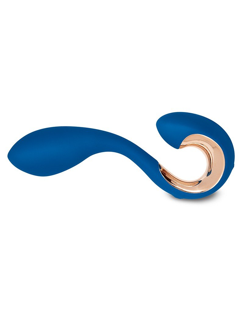 G-Vibe G-pop 2 Anatomische Unisex Vibrator - blauw - Erotiekvoordeel.nl