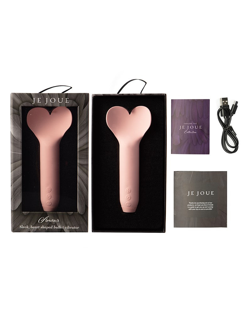 Je Joue - Amour - Bullet Vibrator - Lichtroze-Erotiekvoordeel.nl