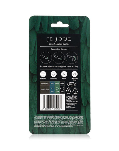 Je Joue C-Ring Medium Stretch Siliconen Cockring - groen-Erotiekvoordeel.nl