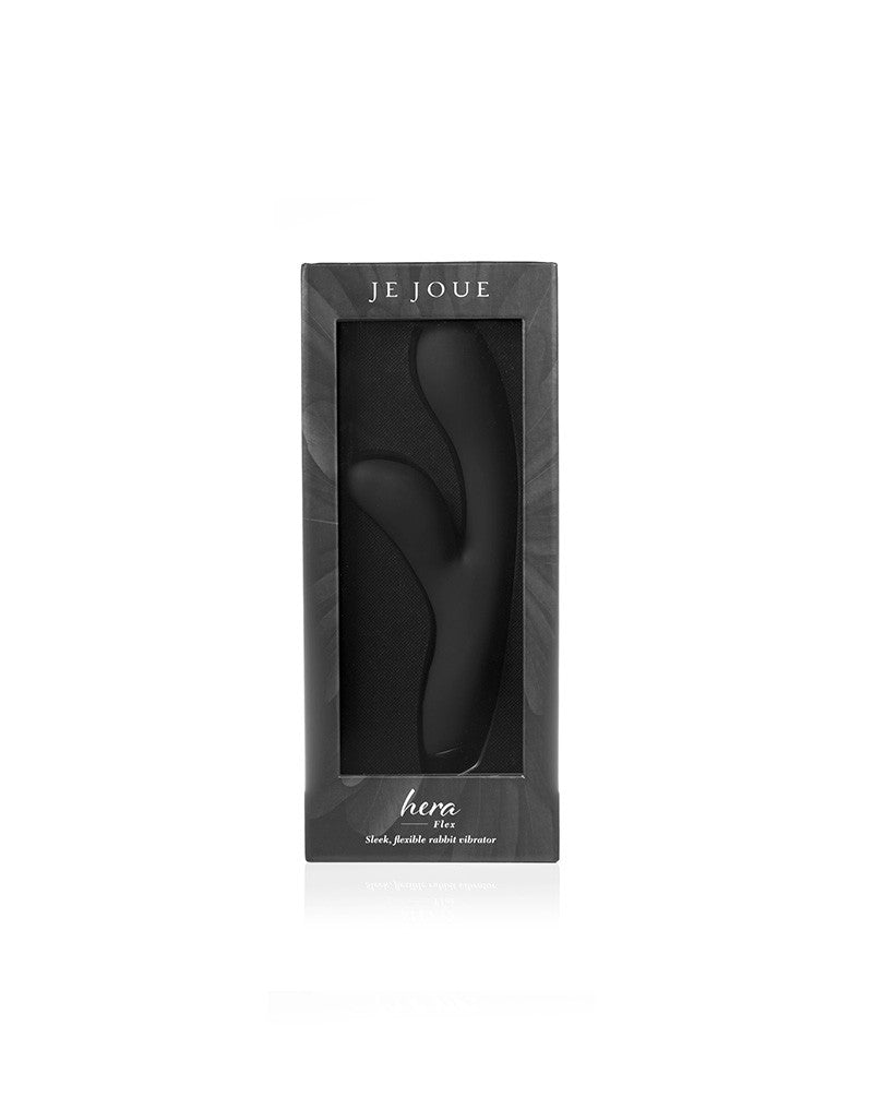 Je Joue Flexibele Rabbit Tarzan Vibrator HERA FLEX - zwart-Erotiekvoordeel.nl