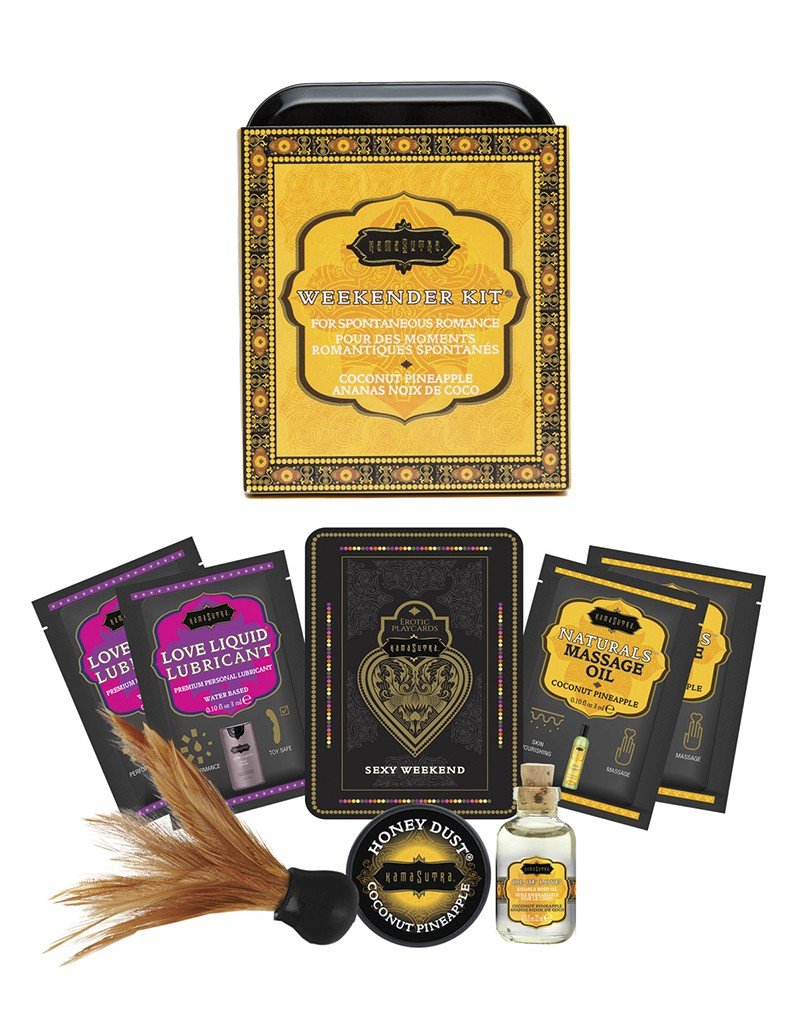 Kamasutra Erotische Massage Geschenkset Weekender Kit Coconut Pineapple - Erotiekvoordeel.nl