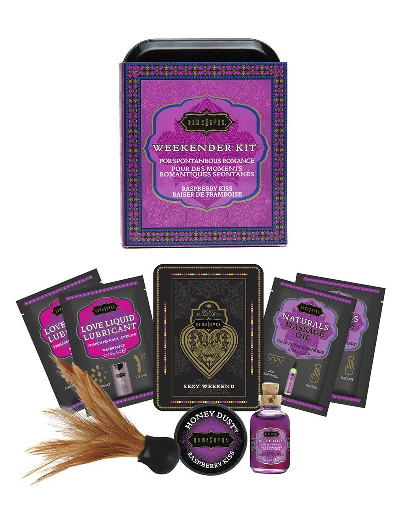 Kamasutra Erotische Massage Geschenkset Weekender Kit Raspberry Dreams - Erotiekvoordeel.nl