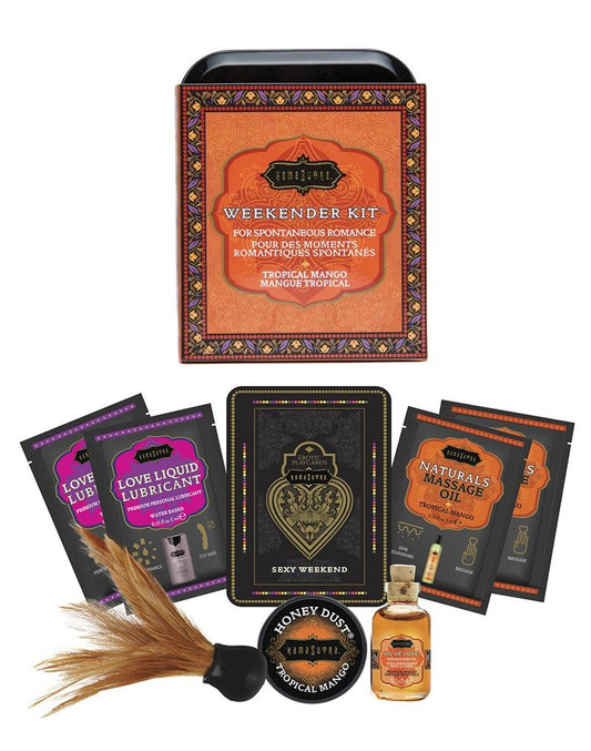 Kamasutra Erotische Massage Geschenkset Weekender Kit Tropical Mango - Erotiekvoordeel.nl