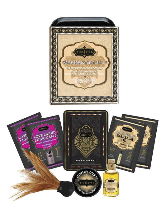 Kamasutra Erotische Massage Geschenkset Weekender Kit Vanille Crème - Erotiekvoordeel.nl