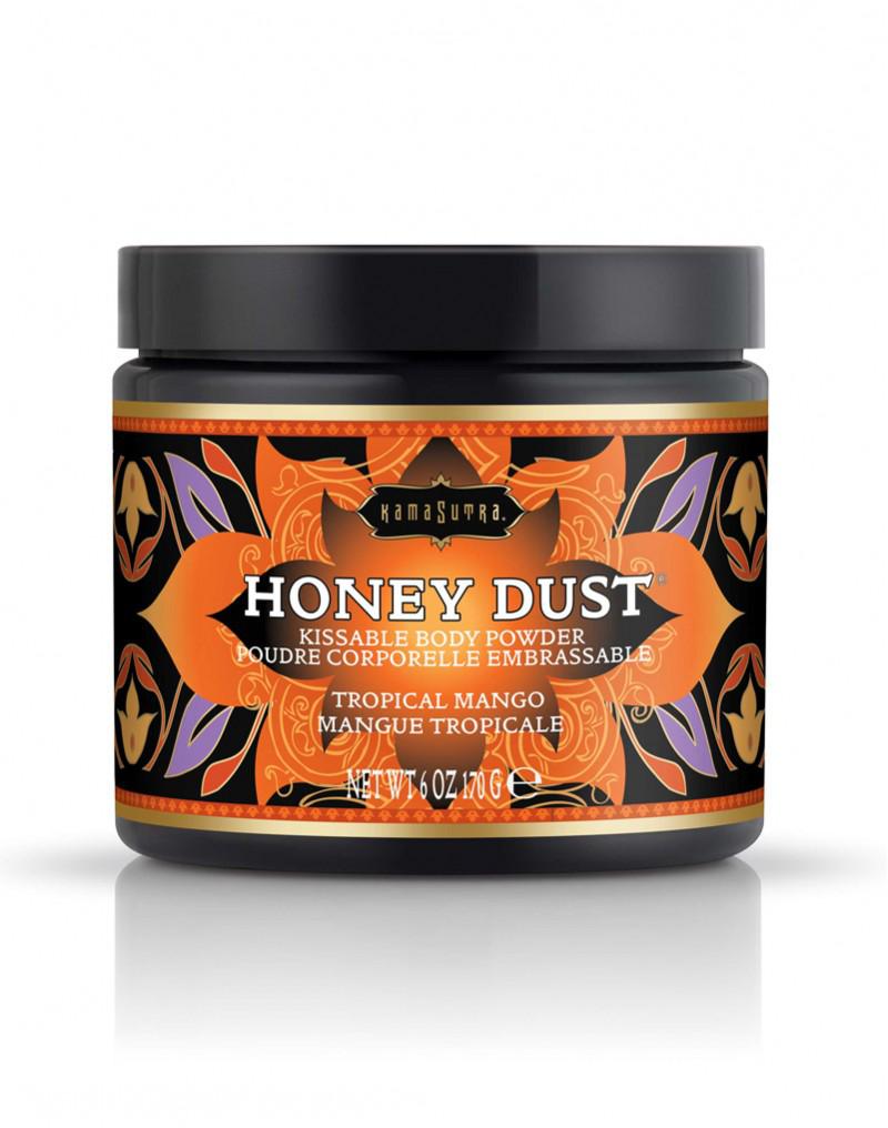 Kamasutra Honey Dust Body Eetbaar Bodypoeder Tropical Mango - Erotiekvoordeel.nl