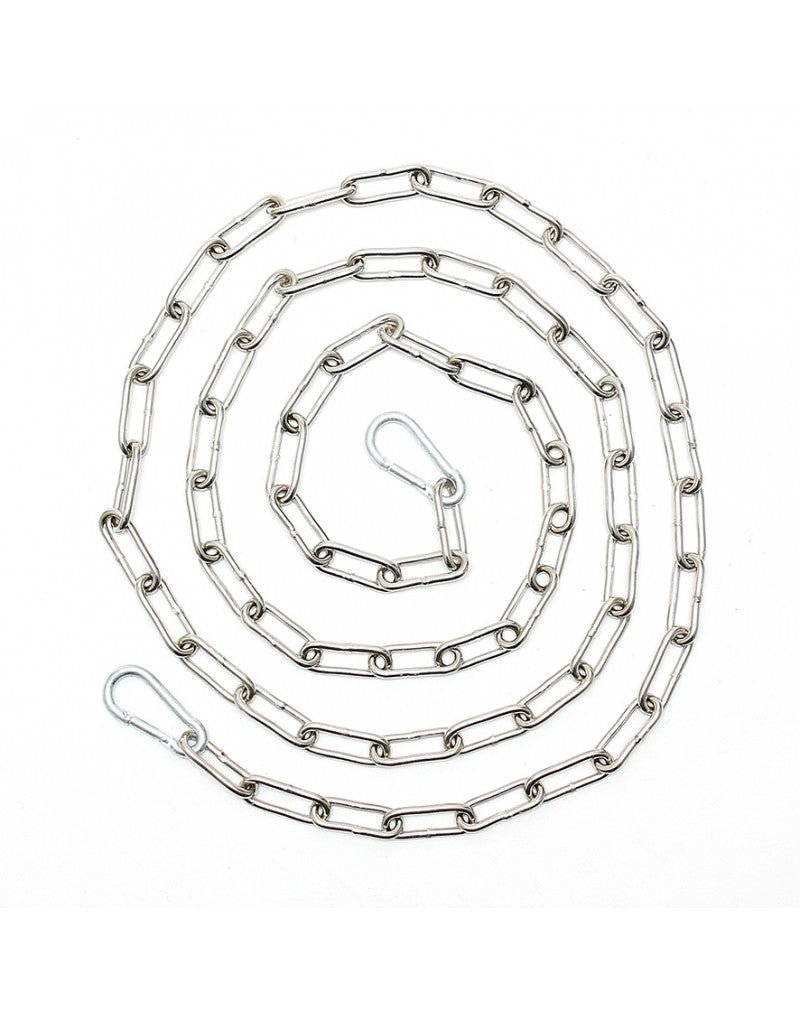 Ketting voor bondage gelast - 200 cm - 2 karabijnhaken - Erotiekvoordeel.nl