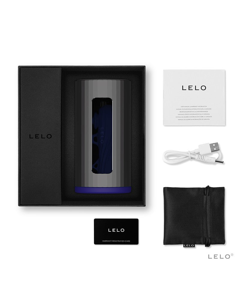 LELO F1S V2 Interactieve masturbator met App Control - blauw - Erotiekvoordeel.nl