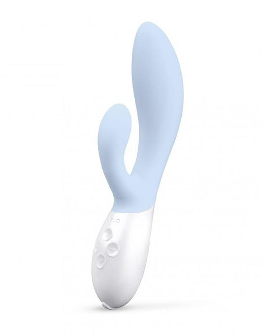 LELO Ina 3 Rabbit Vibrator - lichtblauw-Erotiekvoordeel.nl