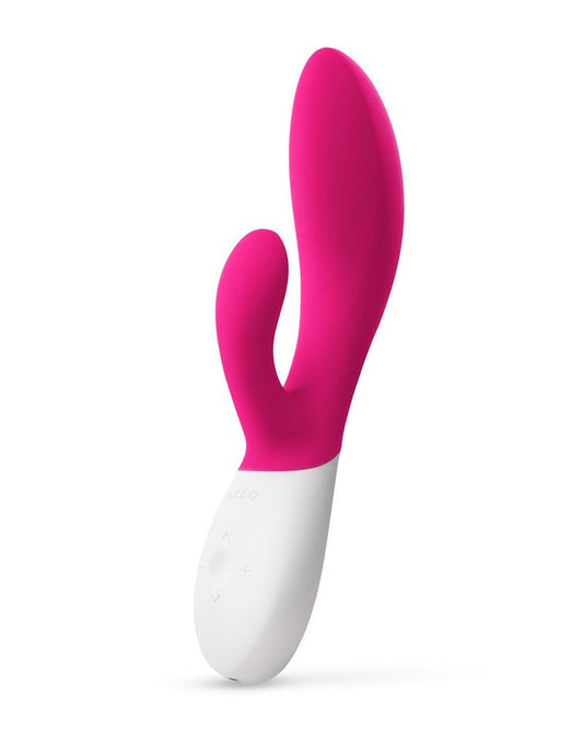 LELO Ina Wave 2 Rabbit Vibrator - fuchsia roze-Erotiekvoordeel.nl