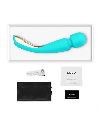 LELO Smart Wand 2 Wand Vibrator - Aqua - Erotiekvoordeel.nl