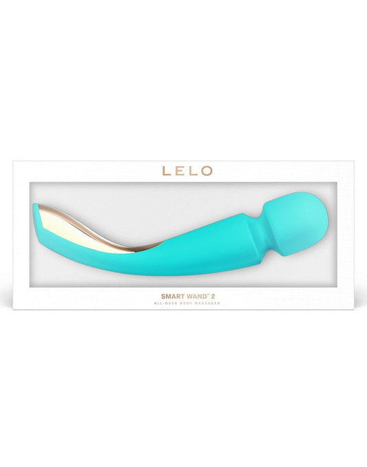 LELO Smart Wand 2 Wand Vibrator - Aqua - Erotiekvoordeel.nl