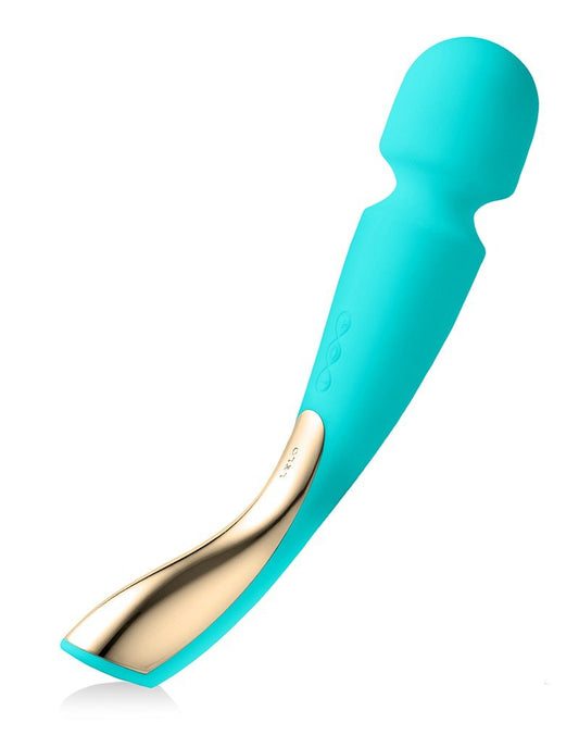 LELO Smart Wand Medium vibrator - turquoise-Erotiekvoordeel.nl