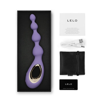 LELO - Soraya Beads - Anaal Vibrator - Violet Dusk-Erotiekvoordeel.nl