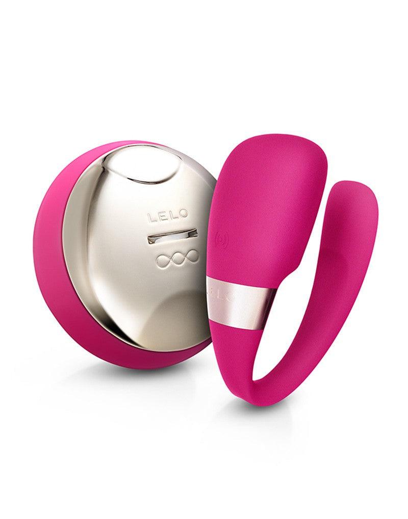 LELO Tiani III vibrator voor koppels - Cerise - Erotiekvoordeel.nl