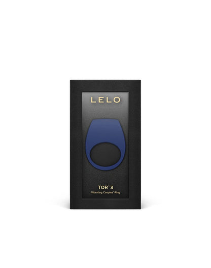 LELO - Tor 3 Vibrerende Cockring Voor Koppels met App Control - Blauw-Erotiekvoordeel.nl