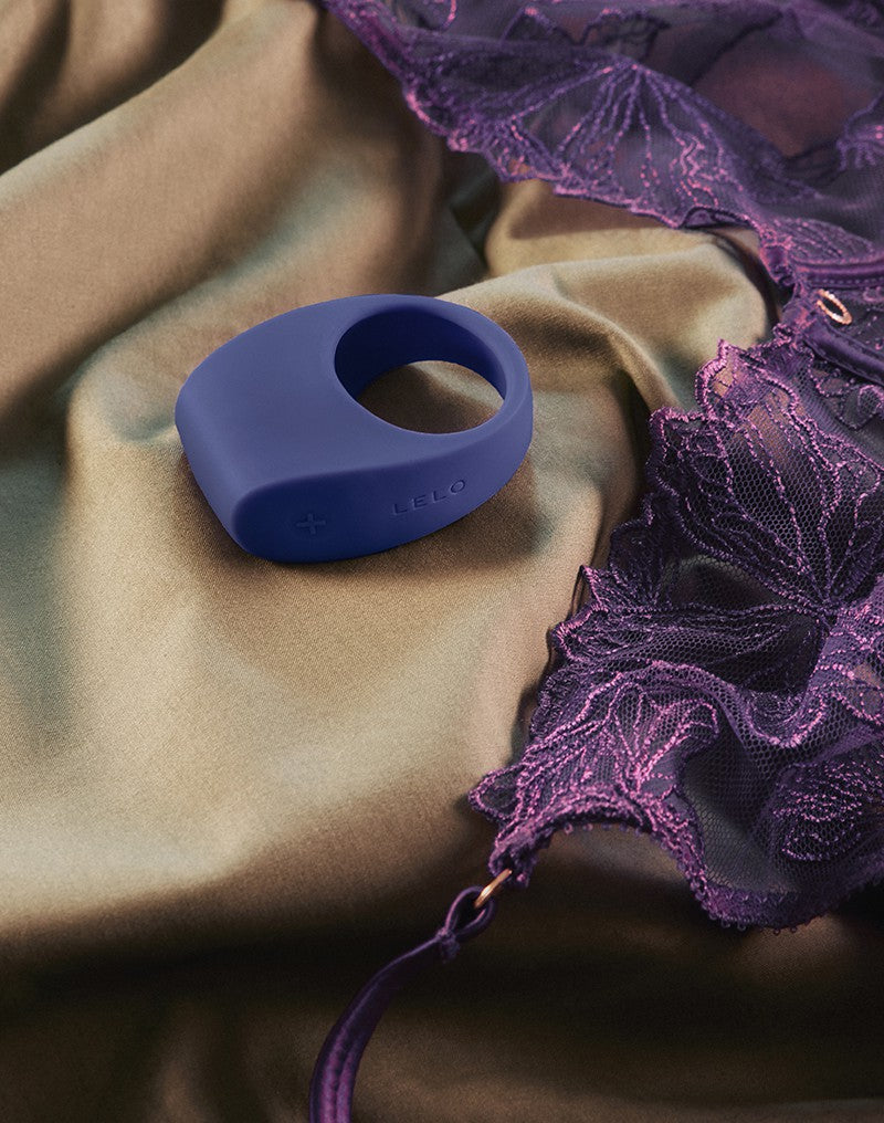 LELO - Tor 3 Vibrerende Cockring Voor Koppels met App Control - Blauw-Erotiekvoordeel.nl