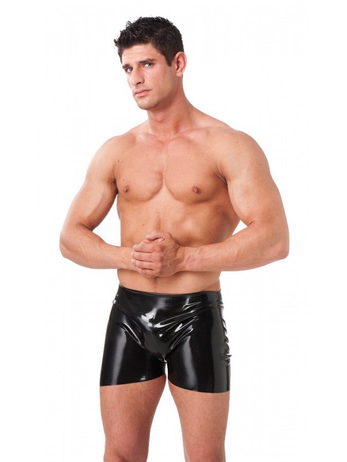 Latex Boxershort met open achterkant - Erotiekvoordeel.nl