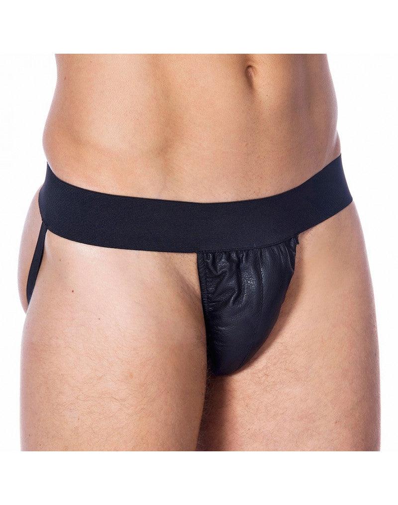 Leren jockstrap slip - Erotiekvoordeel.nl