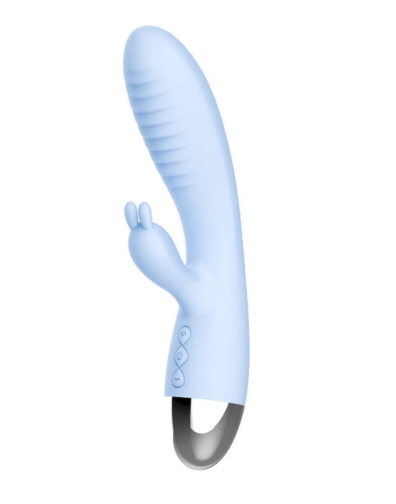 Leten Faye 2 Tarzan Vibrator - lichtblauw - Erotiekvoordeel.nl