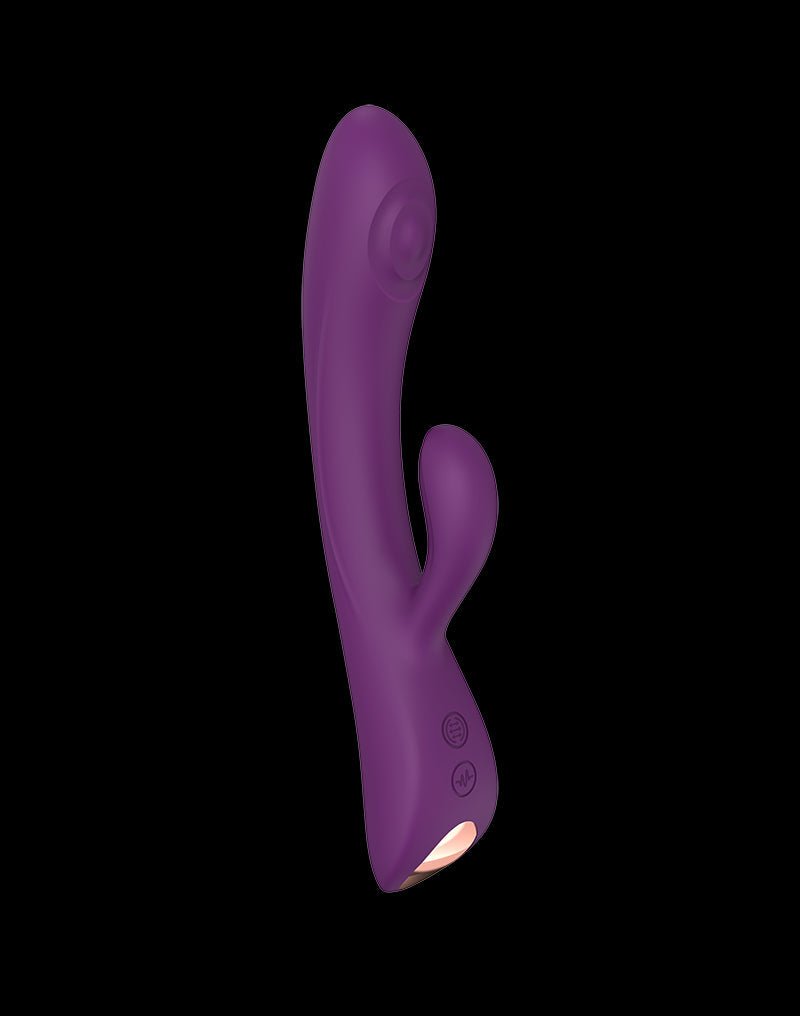 Love to Love BUNNY & CLYDE Rabbit Vibrator met "tapping" functie - paars-Erotiekvoordeel.nl