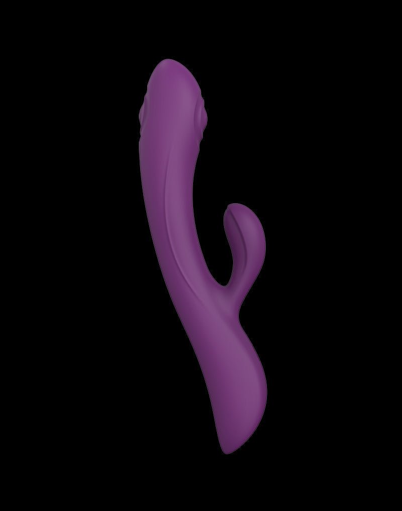 Love to Love BUNNY & CLYDE Rabbit Vibrator met "tapping" functie - paars-Erotiekvoordeel.nl