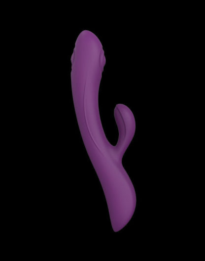 Love to Love BUNNY & CLYDE Rabbit Vibrator met "tapping" functie - paars-Erotiekvoordeel.nl